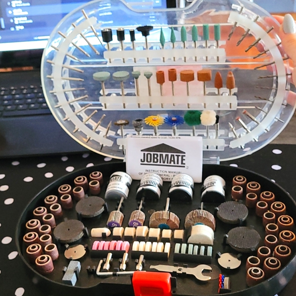 Jobmate 300pc rotary tool set